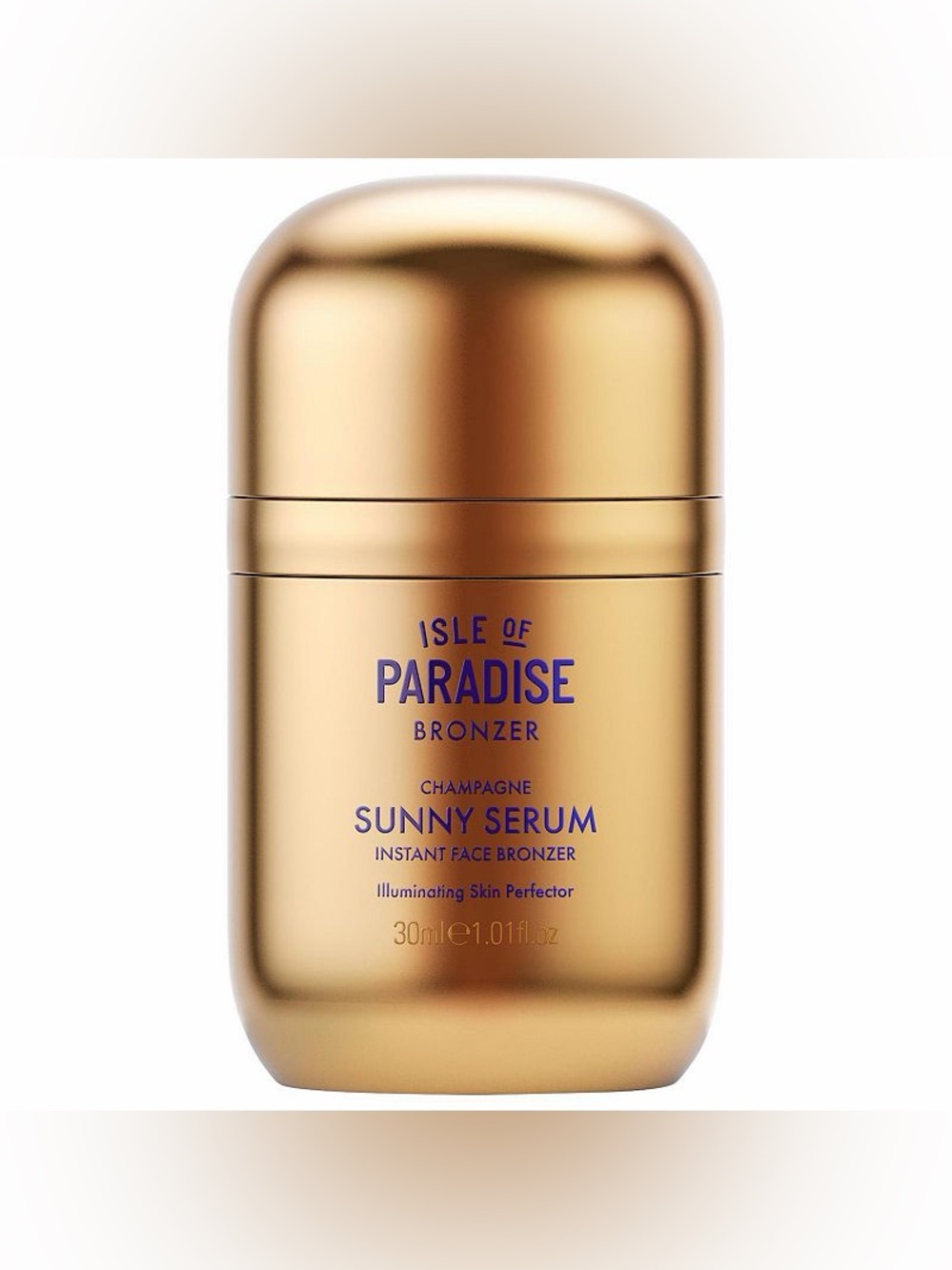 Isle of Paradise Sunny Serum Instant Face Bronzer in Champagne - 30ml/full size